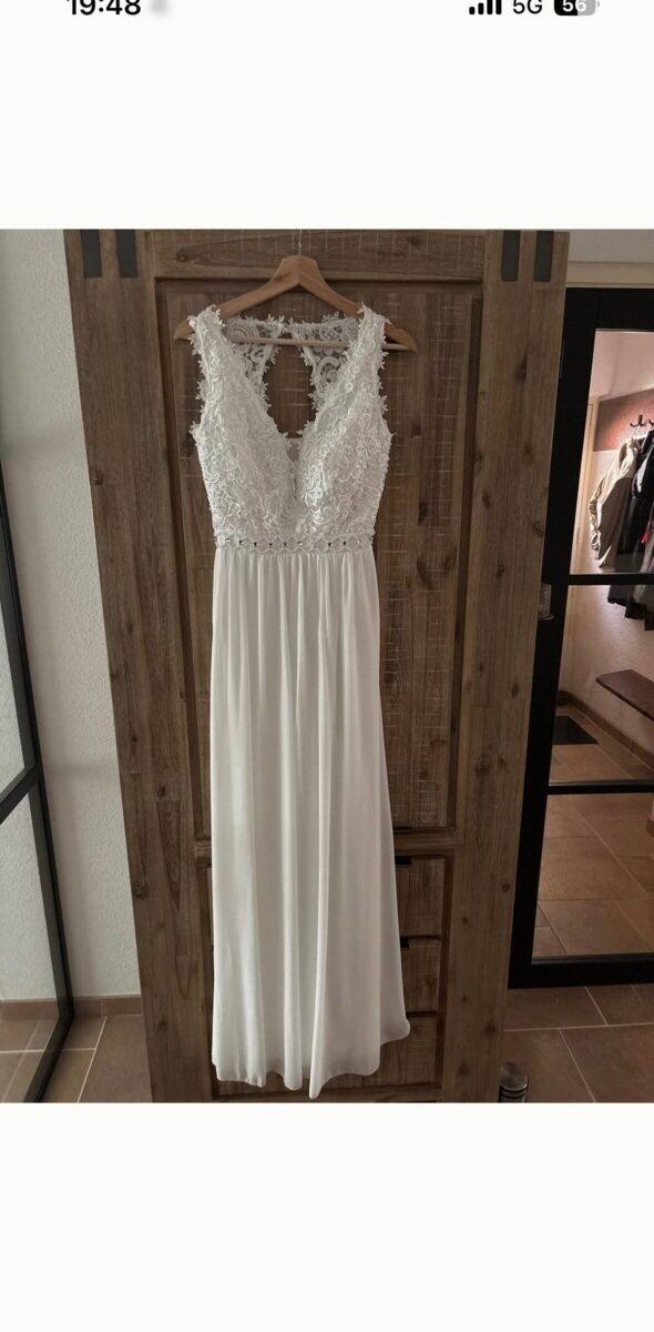 Prachtige elegante trouwjurk