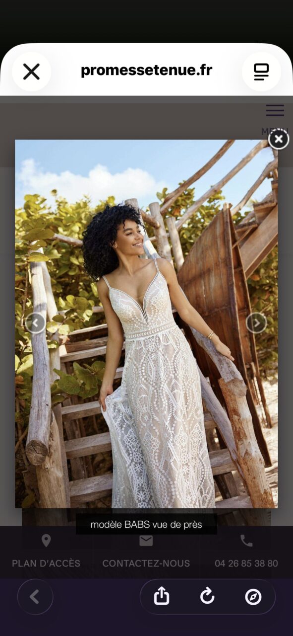 Prachtige boho trouwjurk