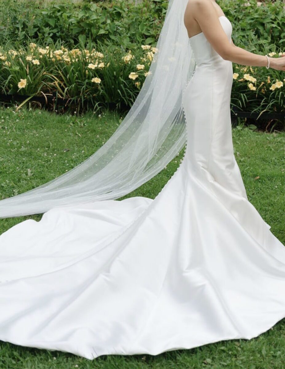 Elegante trouwjurk - mermaid model - mt 34 - mod. FRIDA
