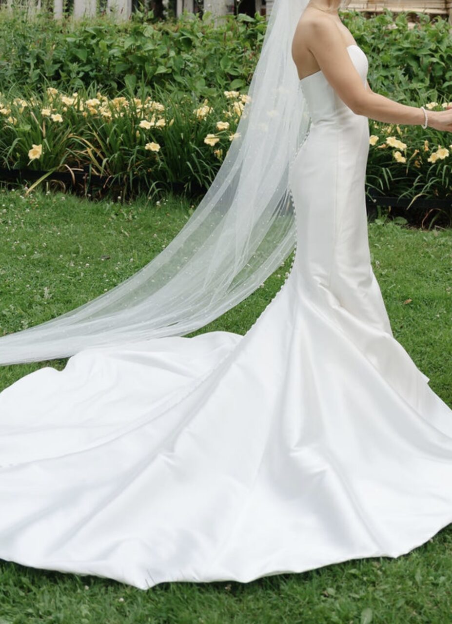 Elegante trouwjurk - mermaid model - mt 34 - mod. FRIDA