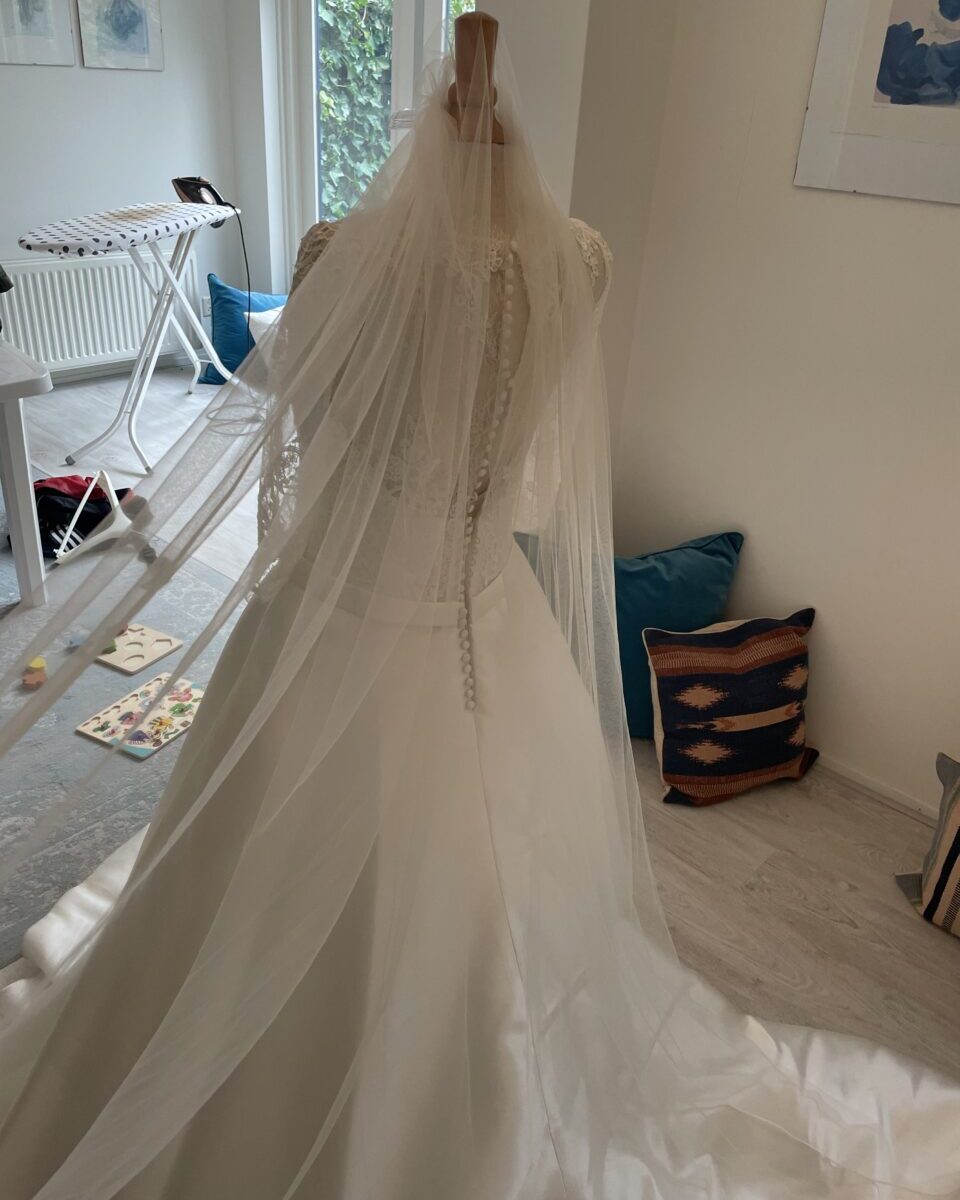 Elegante bruidsjurk