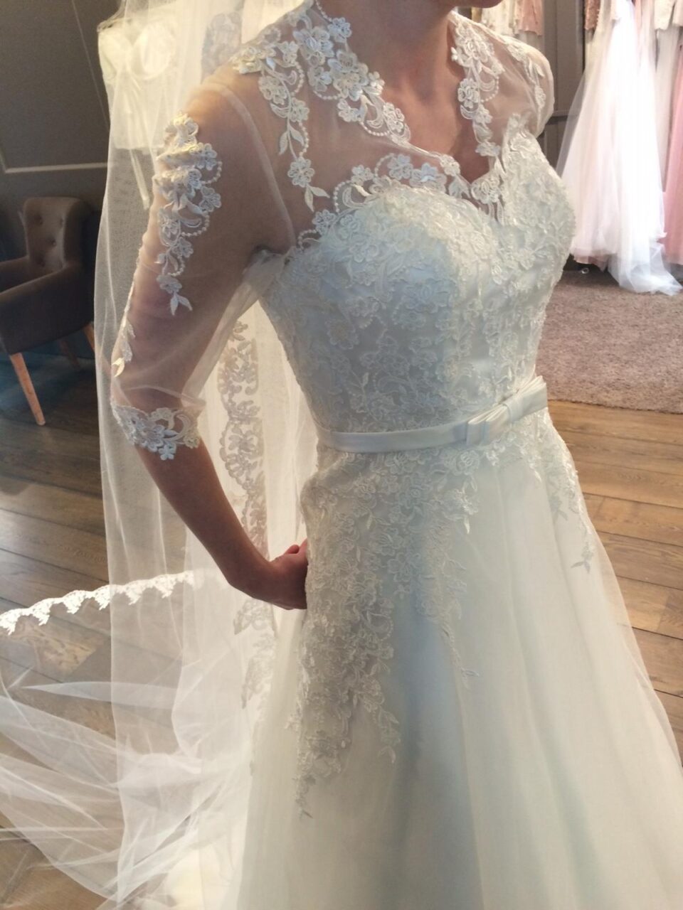 Trouwjurk Pronovias NIEUW mt 36