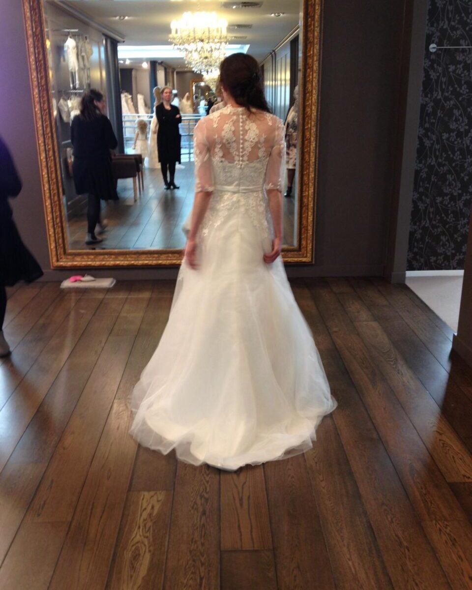 Trouwjurk Pronovias NIEUW mt 36
